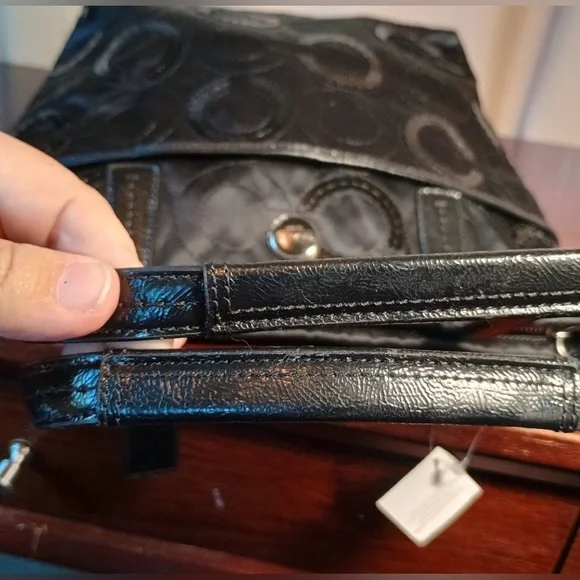 Coach Signature C Sequin Medium Tote NWT - Picture 6 of 7